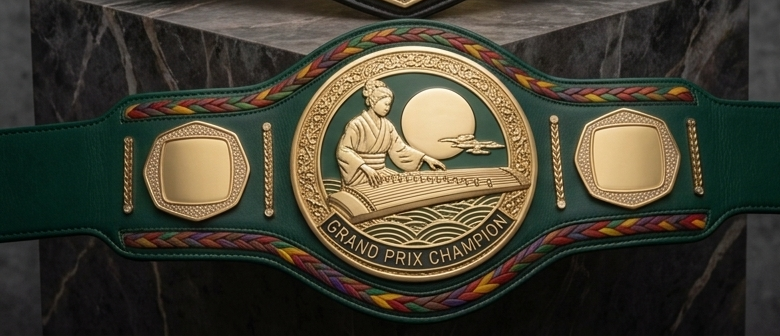 Grand-Prix Champion Belt — Emerald