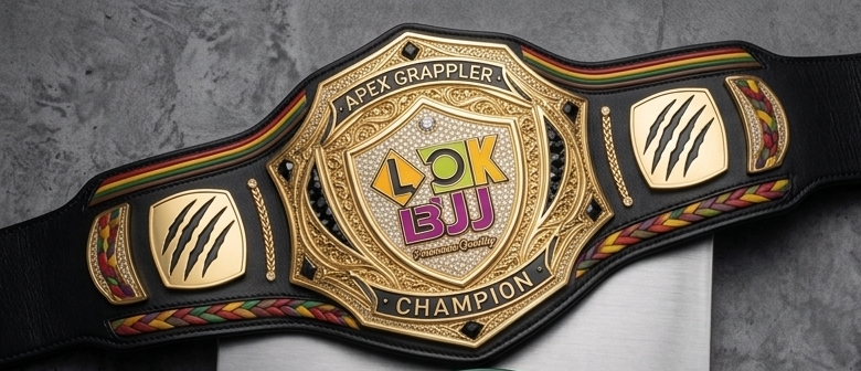 LOK Grappler Champion Belt